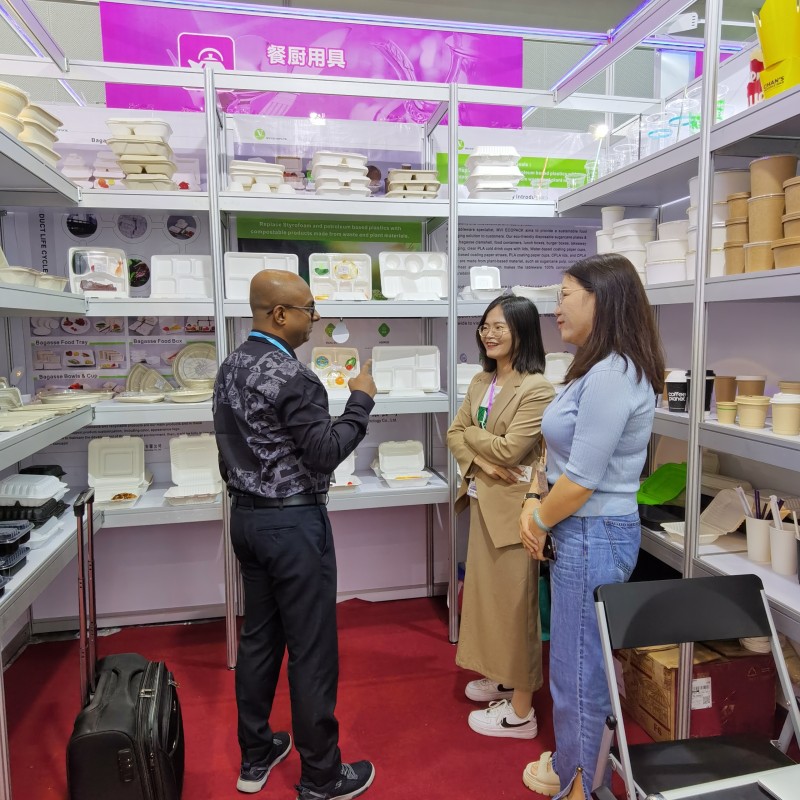 why MVIECOPACK can yield unusually brilliant results in the 133rd Spring Canton Fair? eco-friendly packaging, compostable food packing, Sugarcane Food Container
