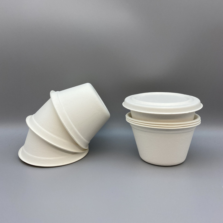 Cane Fiber Seal Leak Proof Sauce Cups Mini Food Containers - China 120ml  Bamboo Pulp Tasting Cup and 120ml Sauce Cup price