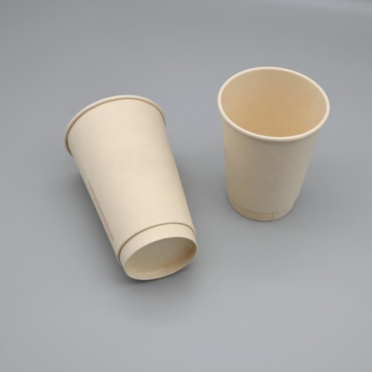 A Pack Of 50 Paper Cups Thickened And Hardened Bamboo Fiber Ounce Paper  Cups Household Business Disposable Paper Cups for restaurants/cafes