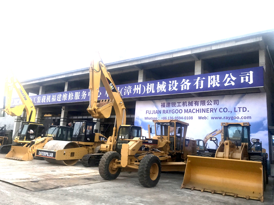 6 units construction equipments were ready for shipping now