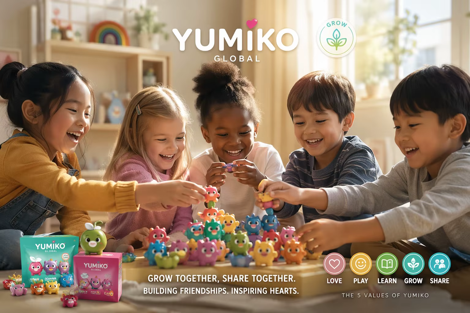 What Are Educational Candy Toys? Discover YUMIKO’s "Feel-Learn-Grow" Vision