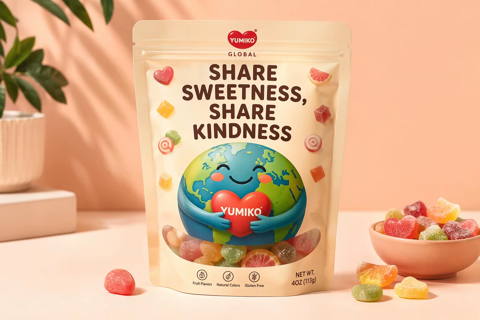 How Positive Message Candy Packaging Adds Emotional Value to Candy Products