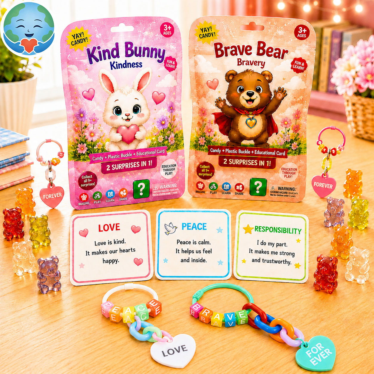 How Positive Message Candy Packaging Adds Emotional Value to Candy Products
