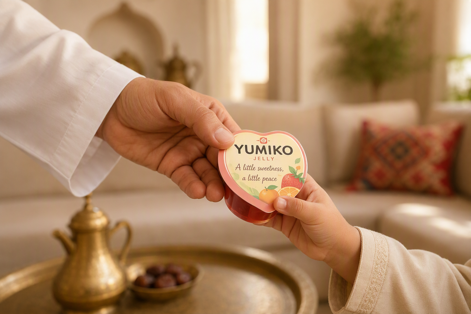 Candy Packaging with Hope, Peace and Family Warmth for Middle East Markets
