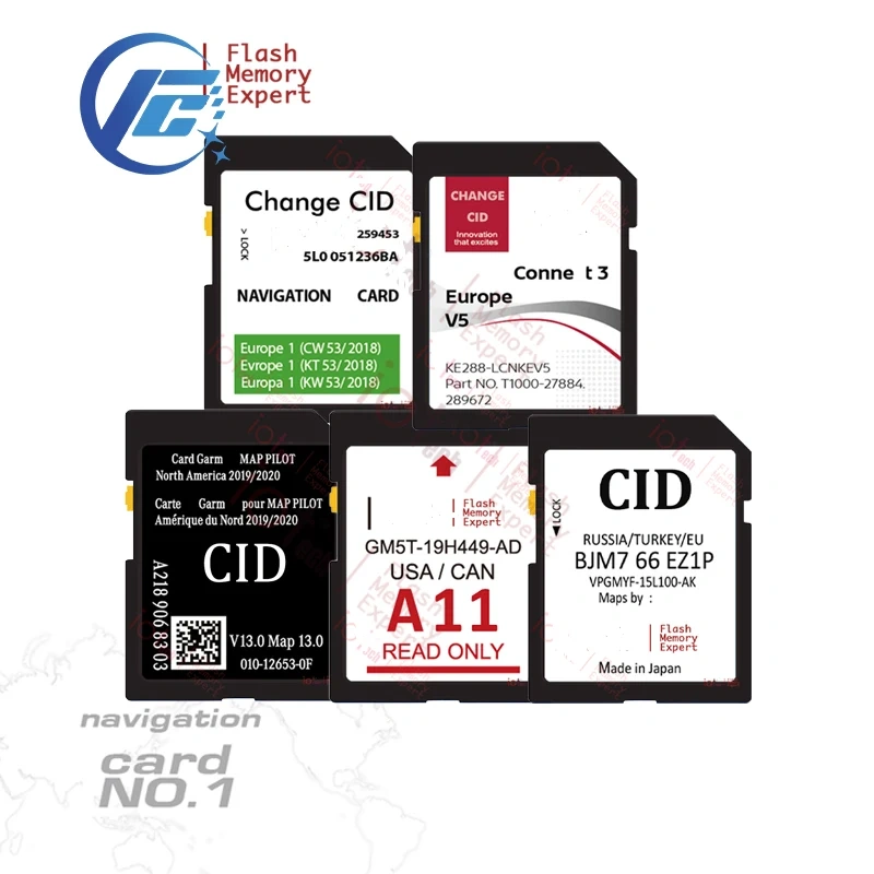 Change CID sd card