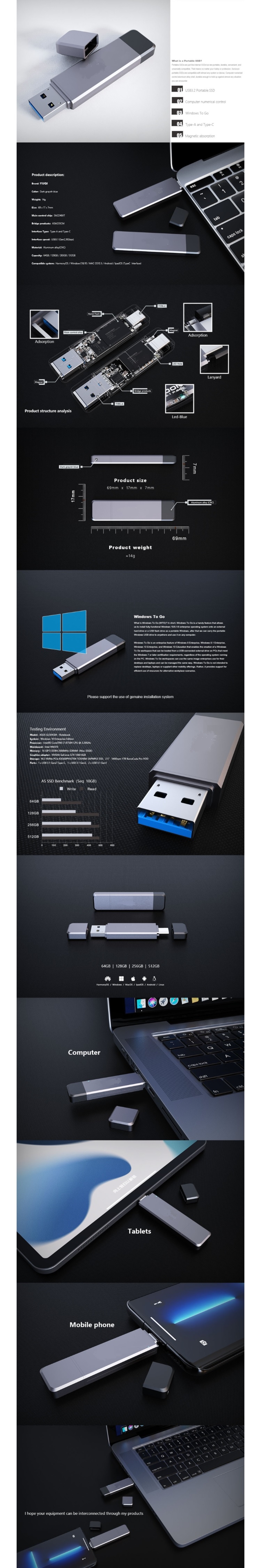 SSD OTG Type C 3.1 3.2 Solid State 500Mbs 128GB 256GB 512GB 1TB Solid State USB Flash Drive SSD OTG Type C 3.1 3.2 Solid State 500Mbs 512GB 1TB Solid State USB Flash Drive solid state usb stick，ssd flash drive,ssd usb drive,flash storage solid state