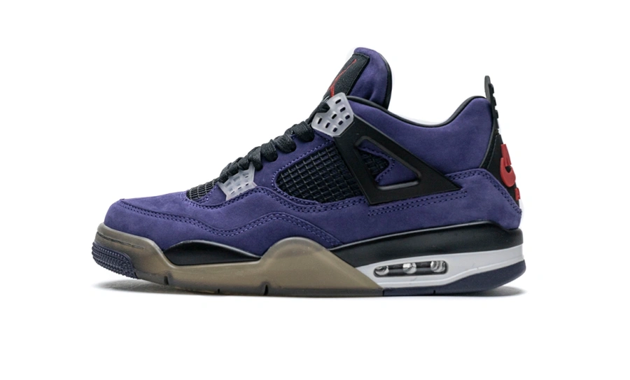 Travis Scott x Air Jordan 4 Purple Suede-Best Reps Shoes for Reps Sneaker
