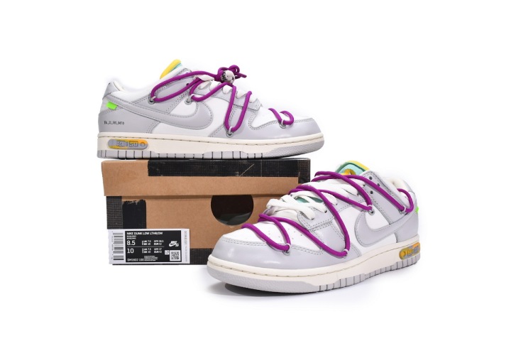 dunk low off white lot 21 Reps