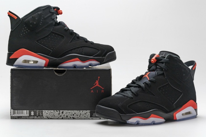 Reps Sneakers Air Jordan 6 Black Infrared 384664-060