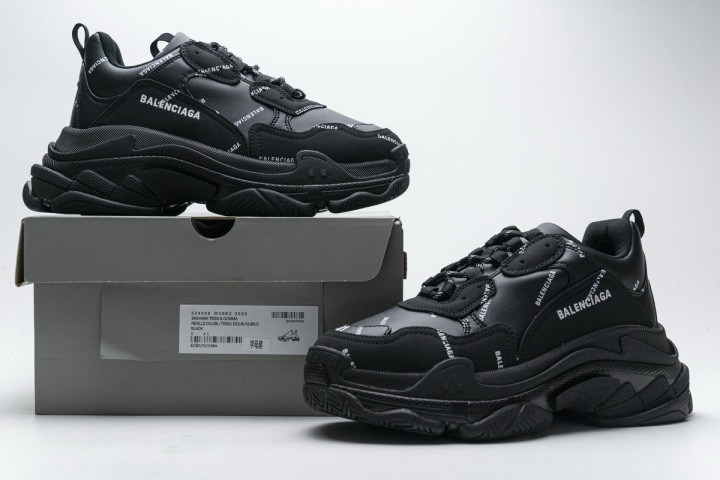 Reps Sneakers Balenciaga Triple S Black 524039 W06E2 2020