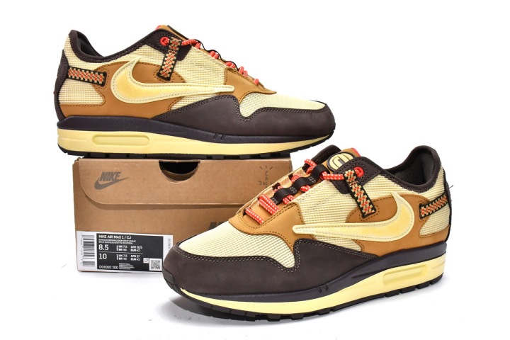Reps Sneakers CACT.US CORP x Nike Air Max 1 Baroque Brown DO9392-200