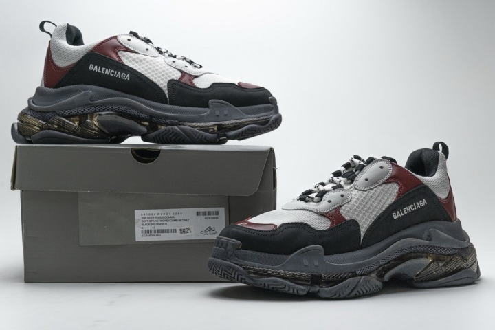 Reps Sneakers Balenciaga Triple S Black Brown Red 541624 W09O1 2268