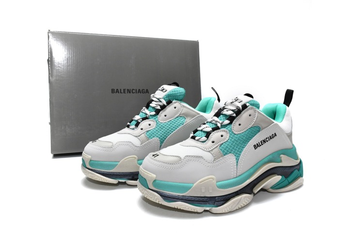Reps Sneakers Balenciaga Triple S Mint Green 524039 W09E1 9878