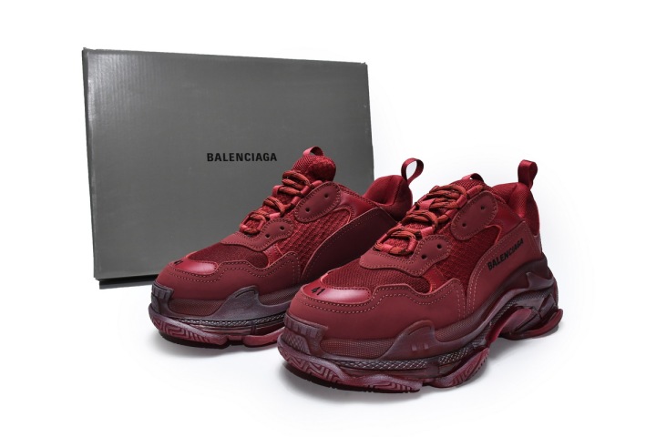 Reps Sneakers Balenciaga Triple S Red Wine 544351 W06F1 9878