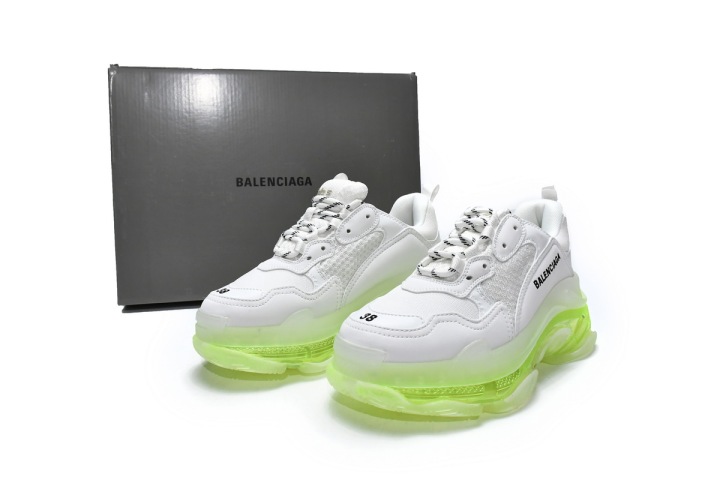 Reps Sneakers Balenciaga Triple S White Green 544351 W0901 9010