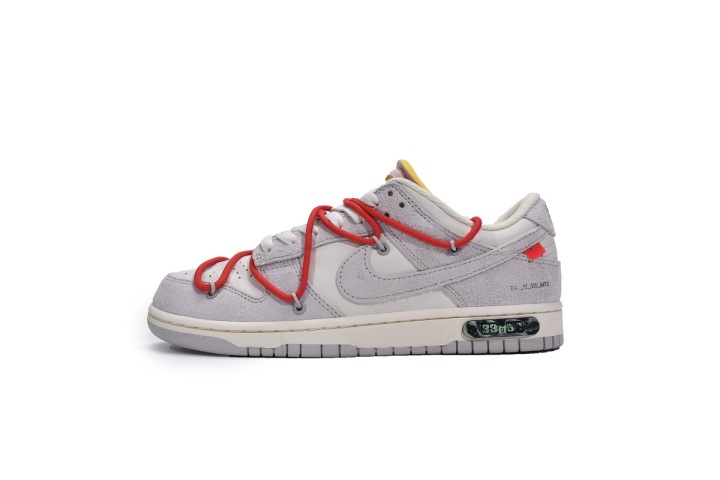  dunk low off white lot 33