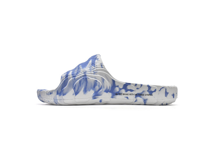 Adidas Originals Adilette 22 Slides Blue White Reps Sneaker HP6528