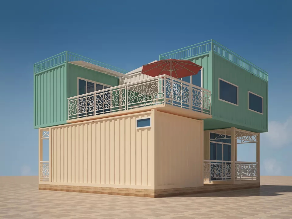 New Design House Buildings Cabins Hotel Apartment Villa Luxury Living Container House Portable