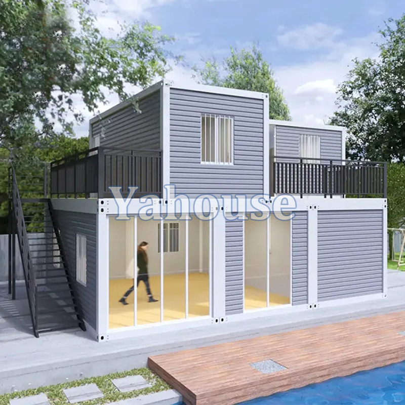 fast build prefab house 20ft 40ft modular folding container house camping foldable small tiny container house home office