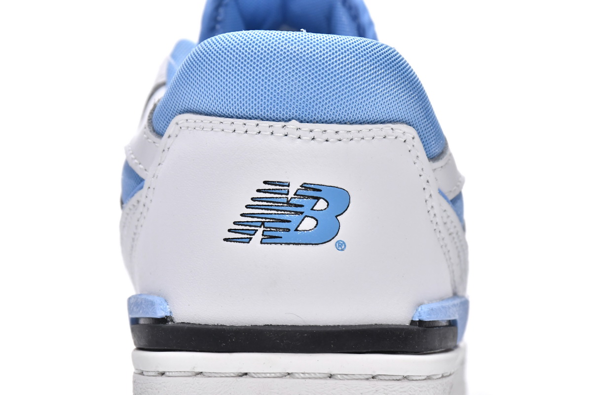 Light Blue White HL1 New Balance 550 Retro Basketball Shoes BB550HL1 New Balance 550 Team Carolina Blue