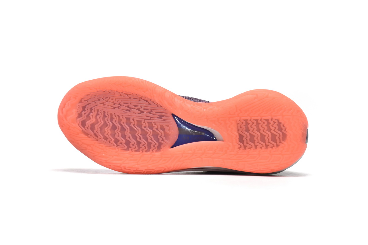 Lilac Nike Zoom Basketball Shoes CZ0175-501 Nike Air Zoom G.T. Cut Amethyst Smoke Bright Mango