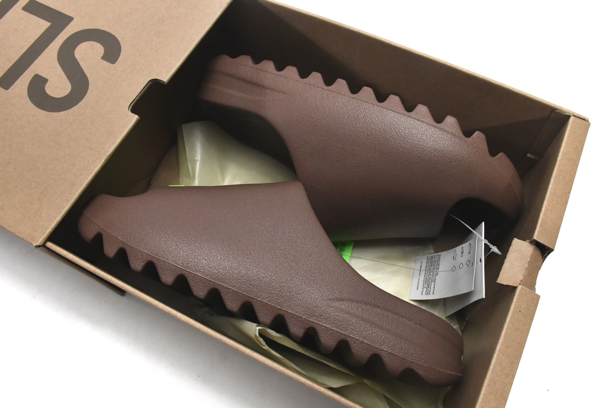 Frosted Coffee Kanye West Coconut Slippers GX6141 adidas Yeezy Slide Soot