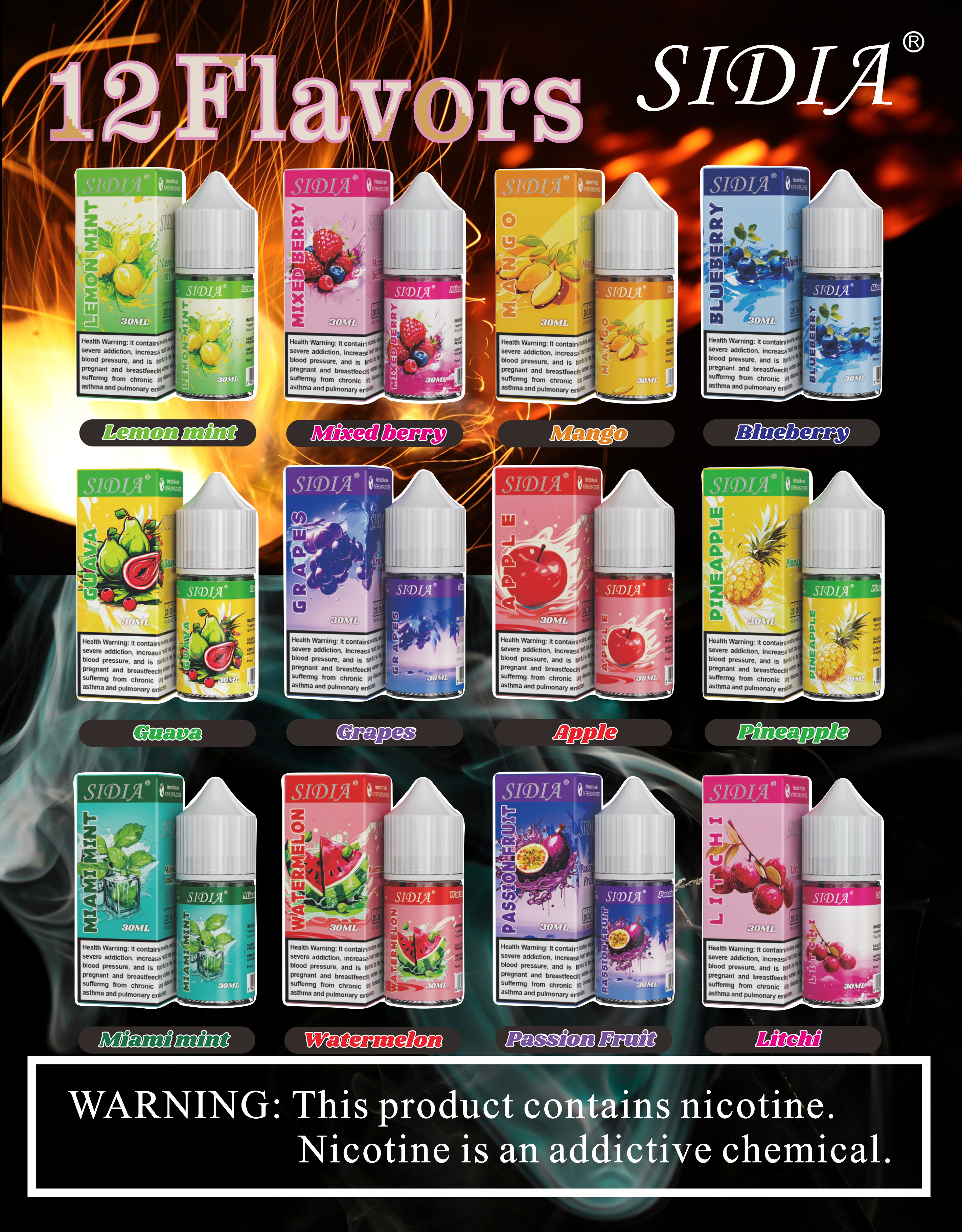 can you dilute vape juice with water SIDIA Convenient self-filling DIY the new hot-selling e-liquid has a good  taste Tar-