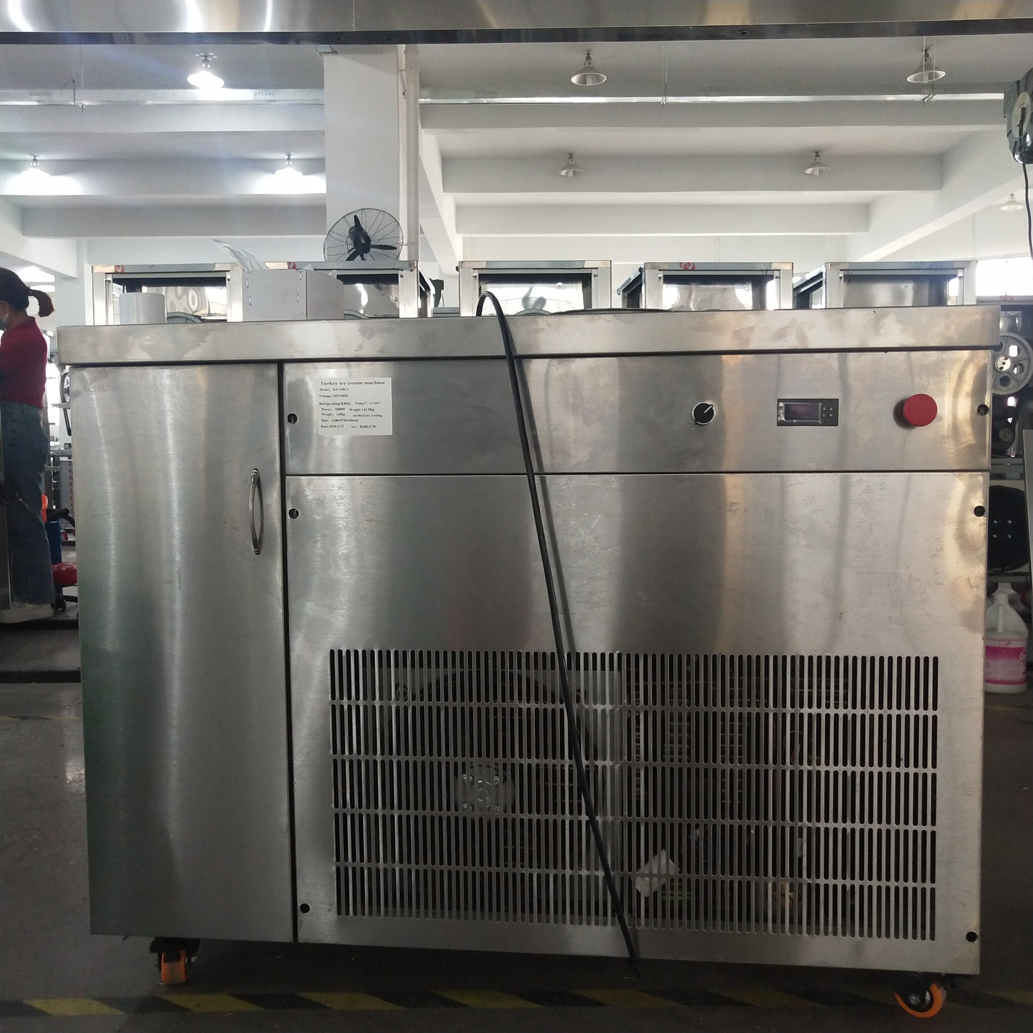 Turkish ice cream machine shop