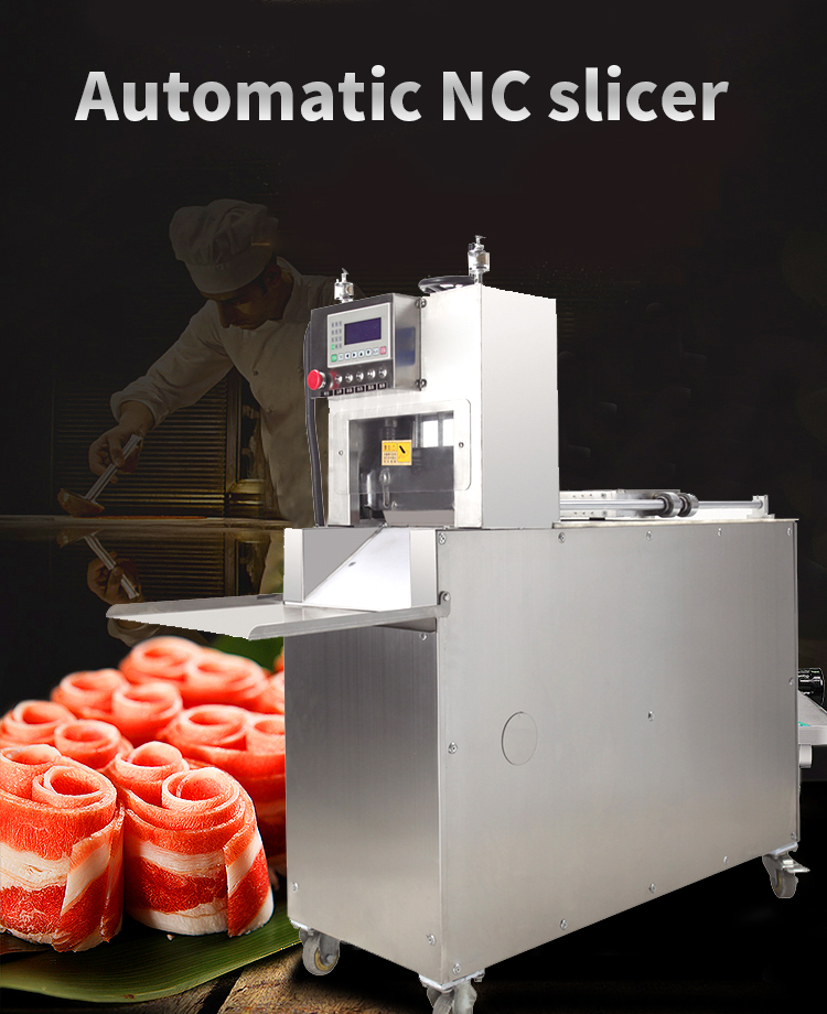 BOKNI Frozen Meat Slicer Kitchen Equipment