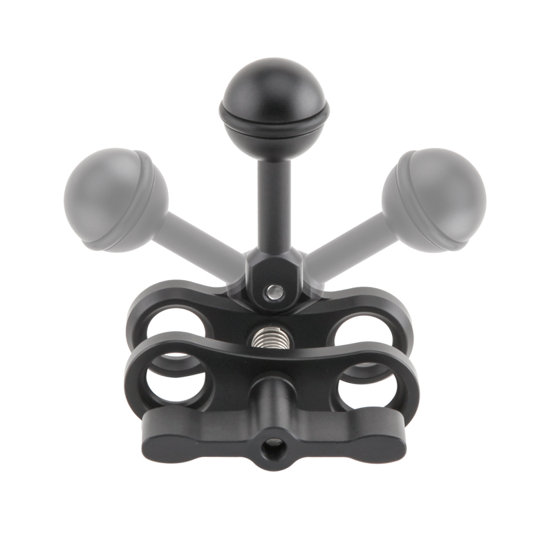 Nautieye CL-04 Aluminum Multi-Purpose 1" Ball Joint Clamp With Ball Arm ,ball joint arm,control arm ball joint,arm ball joint,dive joint clip,scuba gear accessories