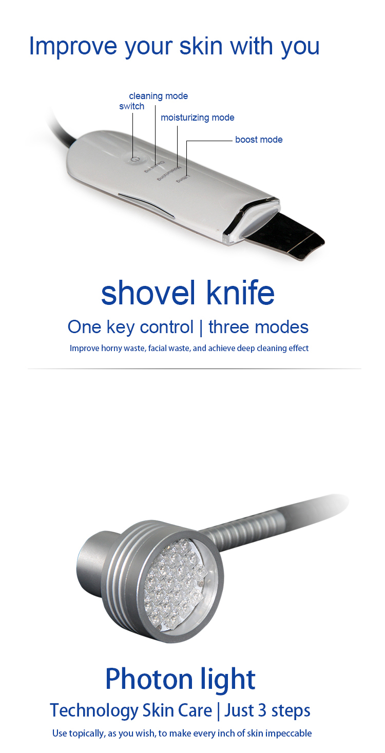 Hydra Oxygen Facial Dermabrasion Machine Ultrasound Eyes Tightening Hydrate Injector Crystal Diamond Microdermabrasion Equipment PDT LED Skin Scrubber Device 14 in 1 Hydra Facial Machine | Honkay hydrafacial machine,14 in 1 hydra facial machine,microdermabrasion machine