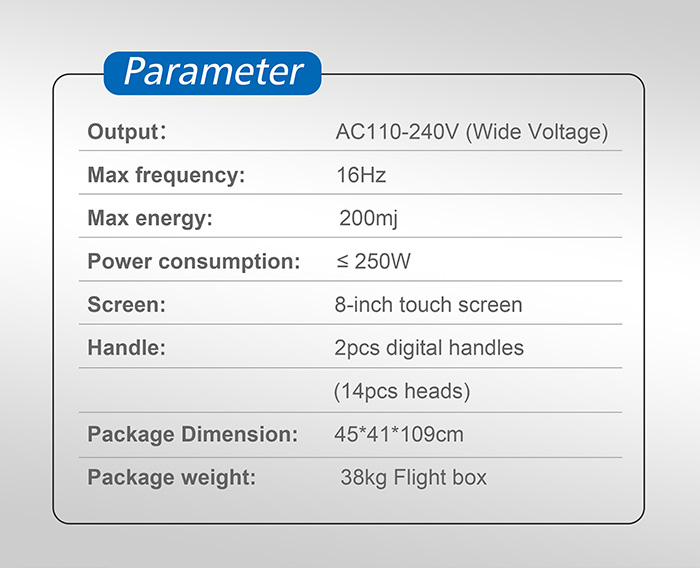 New Design extracorporeal shock wave/ed shockwave therapy /low intensity extracorporeal shock wave therapy equipment