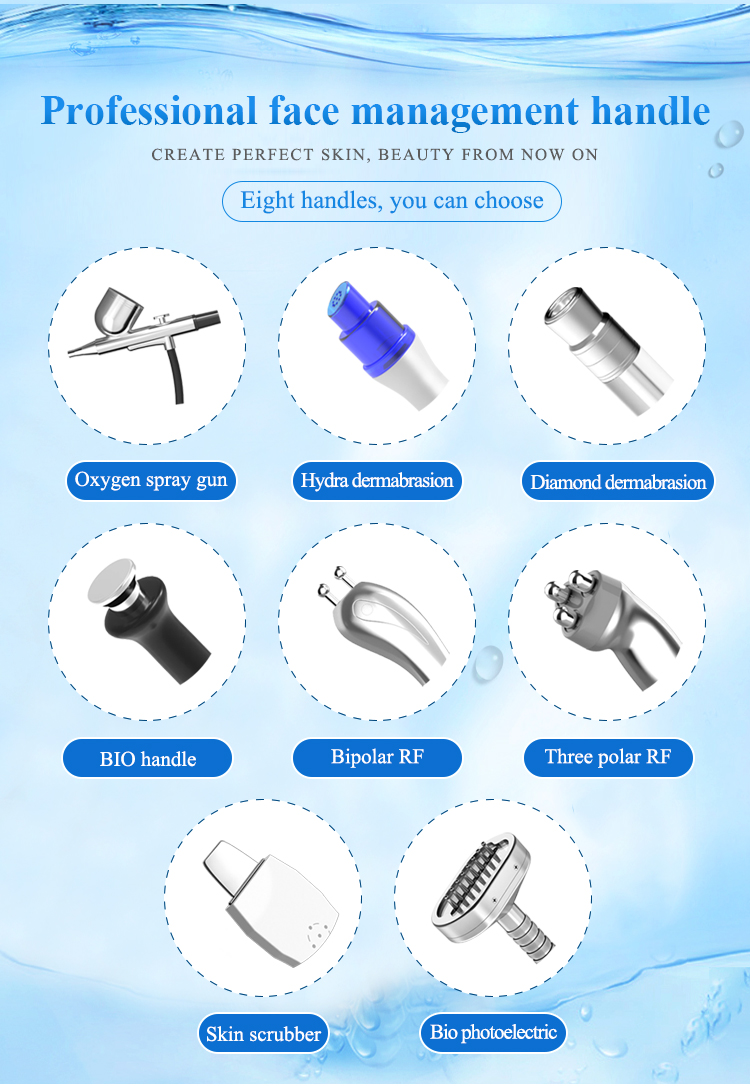 Hydra Oxygen Diamond Dermabrasion Machine hydrodermabrasion Machine 10 in 1 Skin Care Facial Beauty Equipment 10 in 1 Hydra Dermabrasion Skin Care Beauty Equipment Hydra Dermabrasion,Diamond dermabrasion machine,microdermabrasion machine