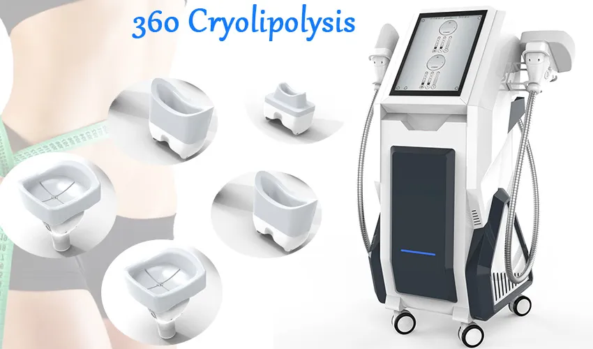 Vertical 5 handles cryotherapy Belly Fat Removal Skin freeze Cryolipolysis Slimming Fat Freezing Machine Cool Tech Sculpting for Double Chin Vertical 5 Handles 360 Cryolipolysis Slimming Machine cryolipolysis machine,fat freezeing machine,cryolipolysis slimming machine