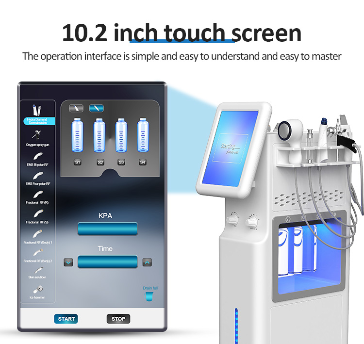 11 In 1 Dermabrasion Facial Machine For Beauty Salon 11 in 1 Hydra Dermabrasion Facial Machine - Honkay hydrafacial machine price,hydra facial machine cost,11 in 1 hydra facial machine