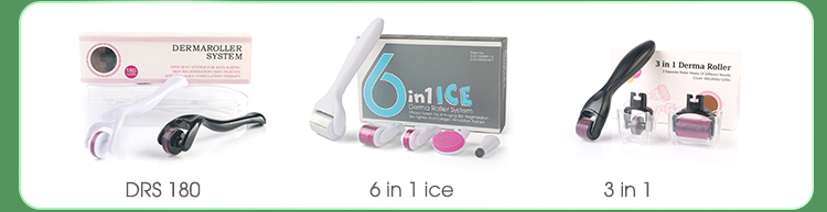 Derma Stamp 0-2 mm Adjust Needle Length derma Stamp Bio Needle 120Pin Microneedling Derma Roller for Beard Hair Growth Face Body Skincare Wholesale Derma Stamp Microneedles Derma Roller - Honkay 