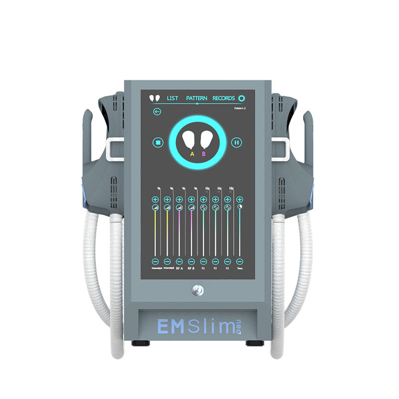 Portable EMSlim EMS Electromagnetic Body Slimming Fat Removal Build Muscle Machine Portable 4 Handles Emslim Body Slimming Machine - Honkay ems body sculpt machine,ems muscle building machine,emslim