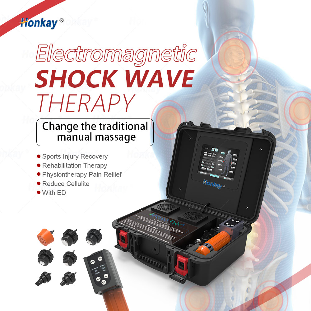 Professional Extracorporeal Shock wave Machine Pain Relief Electromagnetic Shockwave therapy machine For Ed Physiotherapy Suitcase Design Shockwave Therpay Machine for Pain Relief shockwave machine,shockwave therapy device,shock wave device