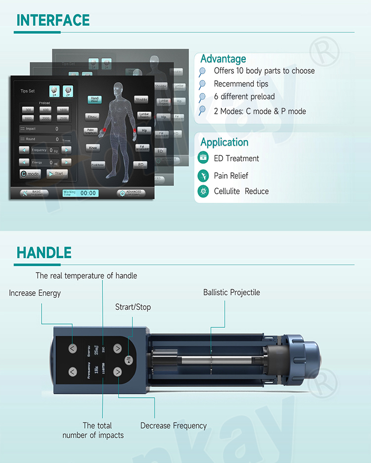 Professional Extracorporeal Shock wave Machine Pain Relief Electromagnetic Shockwave therapy machine For Ed Physiotherapy Suitcase Design Shockwave Therpay Machine for Pain Relief shockwave machine,shockwave therapy device,shock wave device