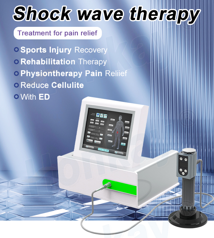 Portable Shock Wave Machine for Pain Relief ED Treatment Cellulite Reduction Body Slimming Shockwave Body Massage Equipment Shockwave Therapy Machine - Honkay shockwave therapy machine price,professional shockwave therapy machine,shockwave therapy machine for sale