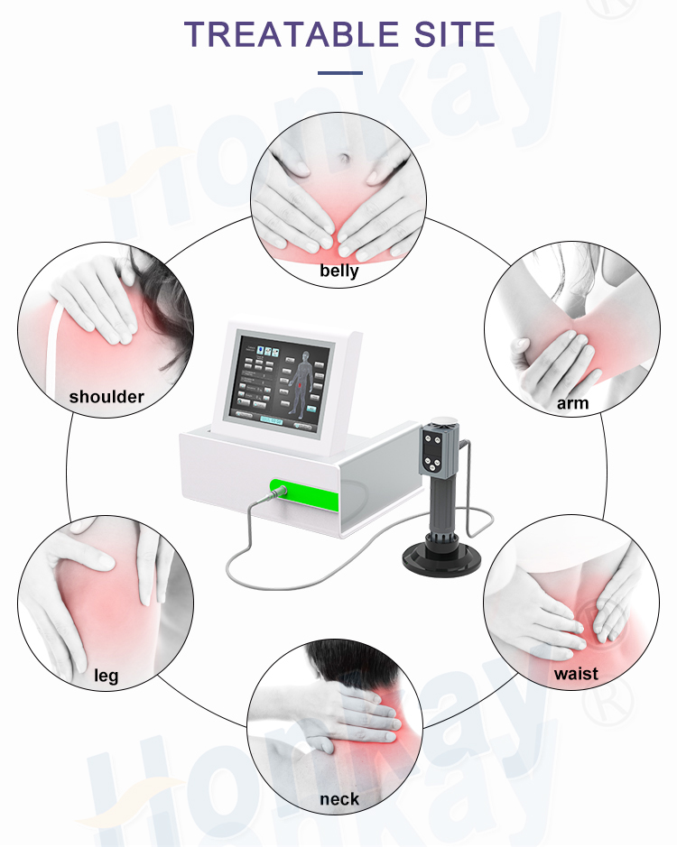 Portable Shock Wave Machine for Pain Relief ED Treatment Cellulite Reduction Body Slimming Shockwave Body Massage Equipment Shockwave Therapy Machine - Honkay shockwave therapy machine price,professional shockwave therapy machine,shockwave therapy machine for sale