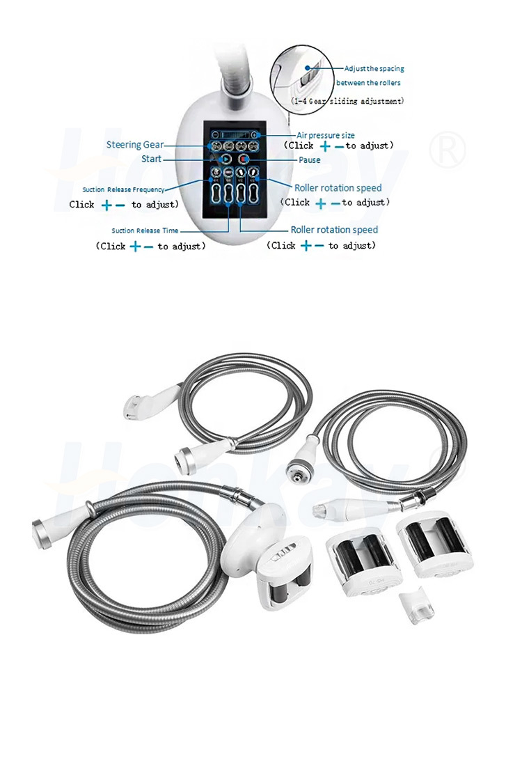 Factory Price LPG Fat and Cellulite Reduction Body Slimming Contouring Shaping Machine Portable 2 handles LPG Roller Massage Slimming Machine - Honkay Roller slimming machine,lpg slimmingmachine,vela shape machine