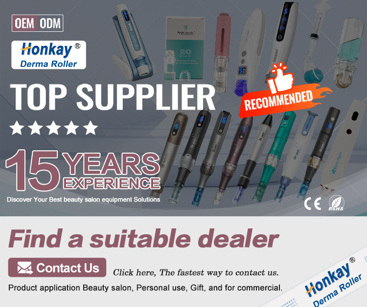 Factory Price Hydra Roller 64pin 0.25mm 0.5mm 1.0mm Hydra Roller Stamp Needles Hydra Needle Roller 64pins Hydra Needle Roller - Honkay hydra roller,hydra needle,hydra roller 64 needles