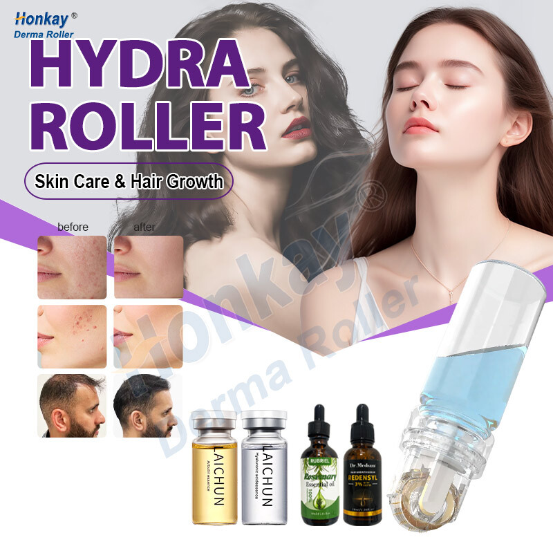 Factory Price Hydra Roller 64pin 0.25mm 0.5mm 1.0mm Hydra Roller Stamp Needles Hydra Needle Roller 64pins Hydra Needle Roller - Honkay hydra roller,hydra needle,hydra roller 64 needles