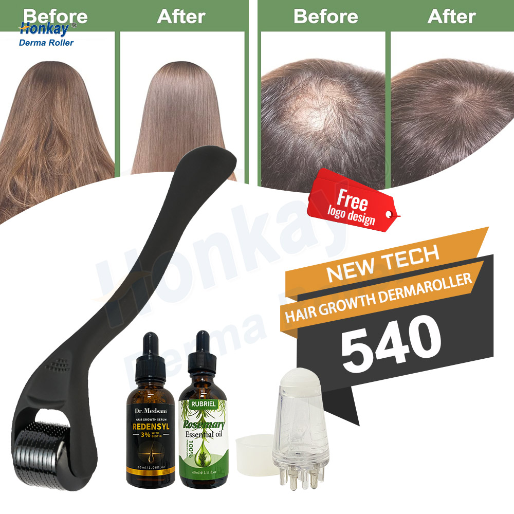 Matte Black Dermaroller 0.5mm Derma Roller for Hair Beard Growth Matte Black Dermaroller 0.5mm Derma Roller for Hair Beard Growth derma roller,derma roller for beard growth,derma roller for hair growth,derma roller 0.5mm,derma roller for face and body