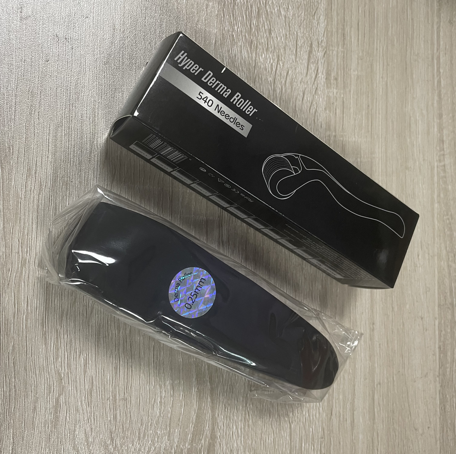 Matte Black Dermaroller 0.5mm Derma Roller for Hair Beard Growth Matte Black Dermaroller 0.5mm Derma Roller for Hair Beard Growth derma roller,derma roller for beard growth,derma roller for hair growth,derma roller 0.5mm,derma roller for face and body