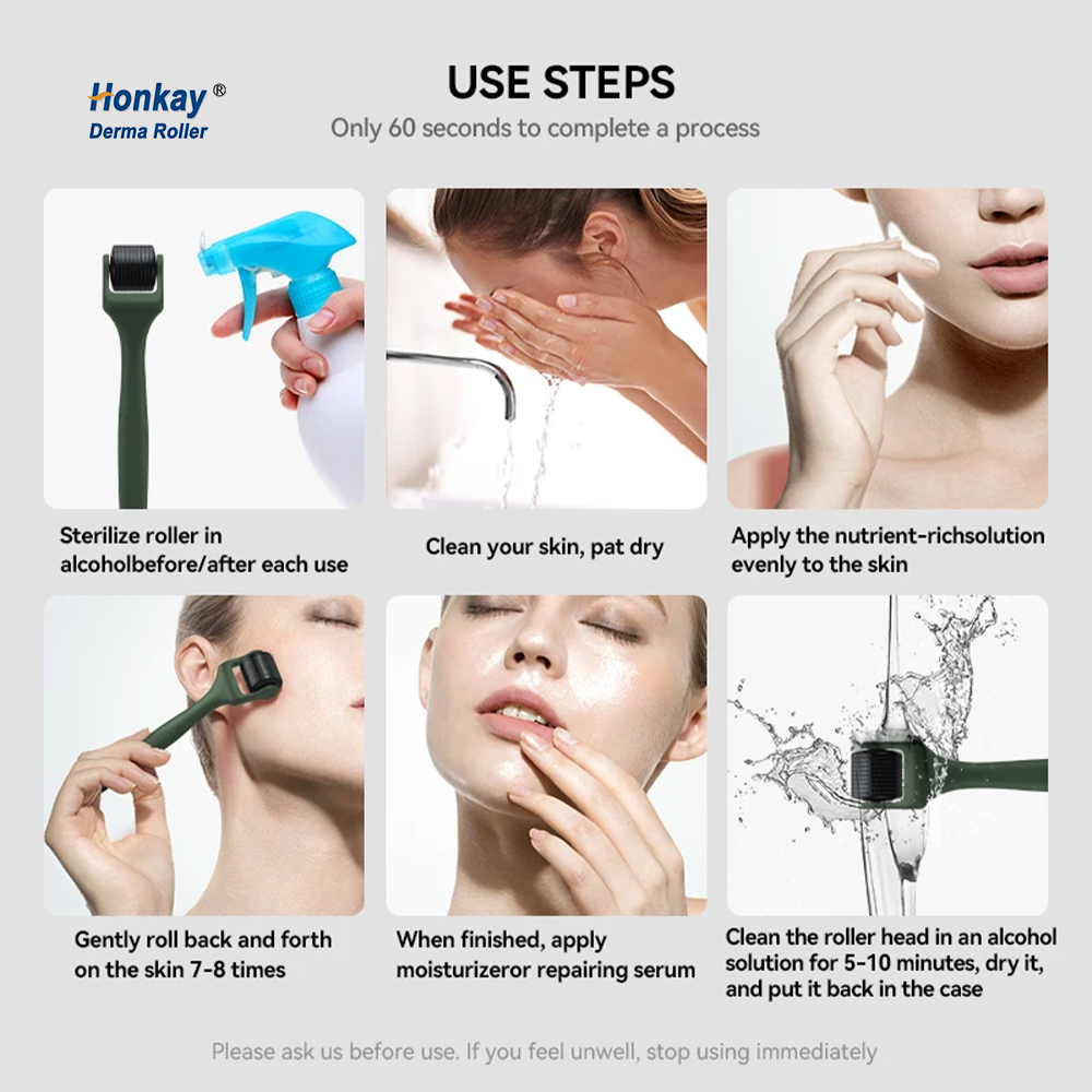 Wholesale Derma Roller Skin Care Micro Needle Hair Beard Regrowth Wholesale Derma Roller Skin Care Micro Needle Hair Beard Regrowth derma roller,derma roller scalp hair growth,derma roller 0.5mm,derma roller 1.5mm,derma roller 1mm,derma roller for beard growth,derma roller for hair growth,derma roller for face