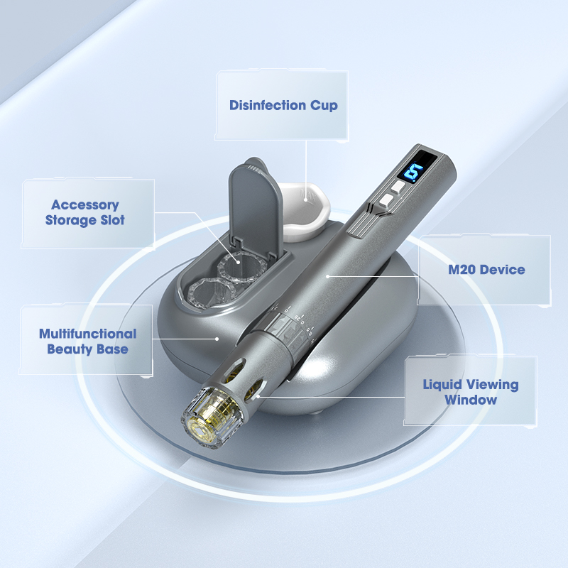Hydra Microneedling Pen Red Blue Light Derma Pen M20 Hydra Microneedling Pen Red Blue Light Derma Pen M20 hydra pen,hydra micneedling pen,microneedling pen