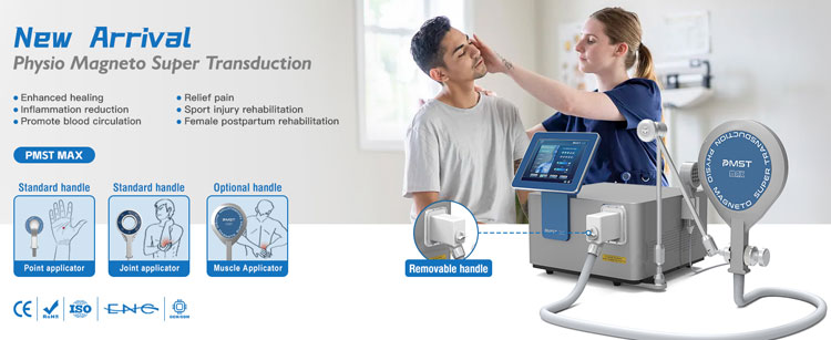 Innovative Magnetic Device Pmst Physio Magneto Magnetic Therapy PMST MAX With 3 Size Of Changeable Applicators For Pain Relief Portable Emtt Physio Magnetic Field Therapy Device for Pain Relief Pain Relief Rehabilitation Equipment,physio Magneto Therapy Machine,Emtt Physio Magnetic Field Therapy Device