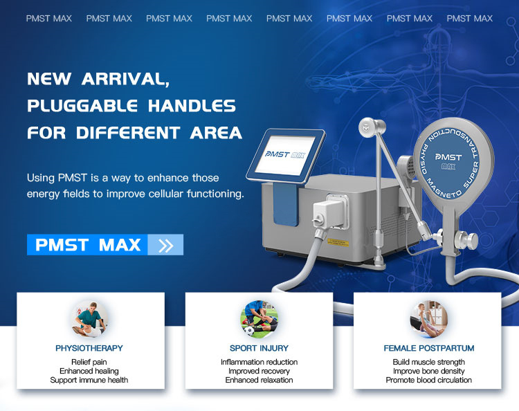 Innovative Magnetic Device Pmst Physio Magneto Magnetic Therapy PMST MAX With 3 Size Of Changeable Applicators For Pain Relief Portable Emtt Physio Magnetic Field Therapy Device for Pain Relief Pain Relief Rehabilitation Equipment,physio Magneto Therapy Machine,Emtt Physio Magnetic Field Therapy Device